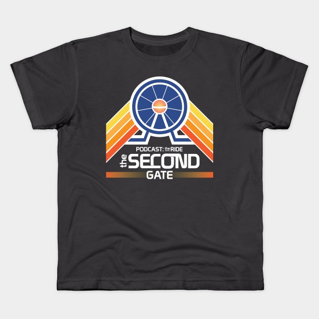 The Second Gate Logo Kids T-Shirt by Podcast: The Ride